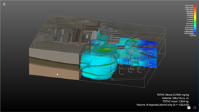 Sacramento Railyard Stratigraphy and Plume