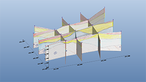 3D Stratigraphic Model from Hand Drawn Sections