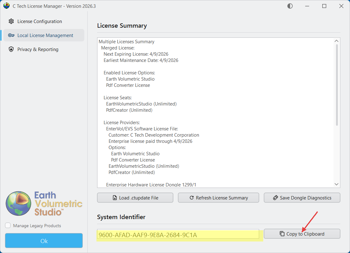 Get System Identifier
