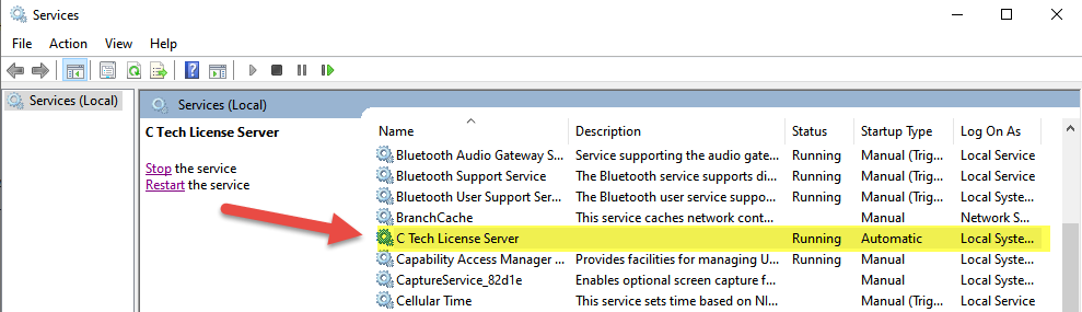 EVS Floating License Server