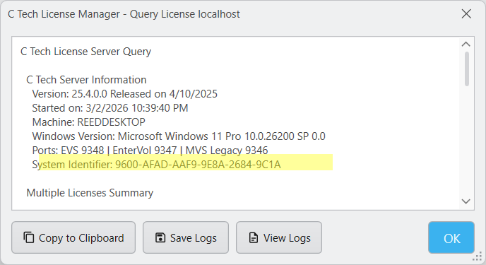 Remote System Identifier
