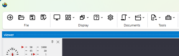 Comfortable toolbar style.