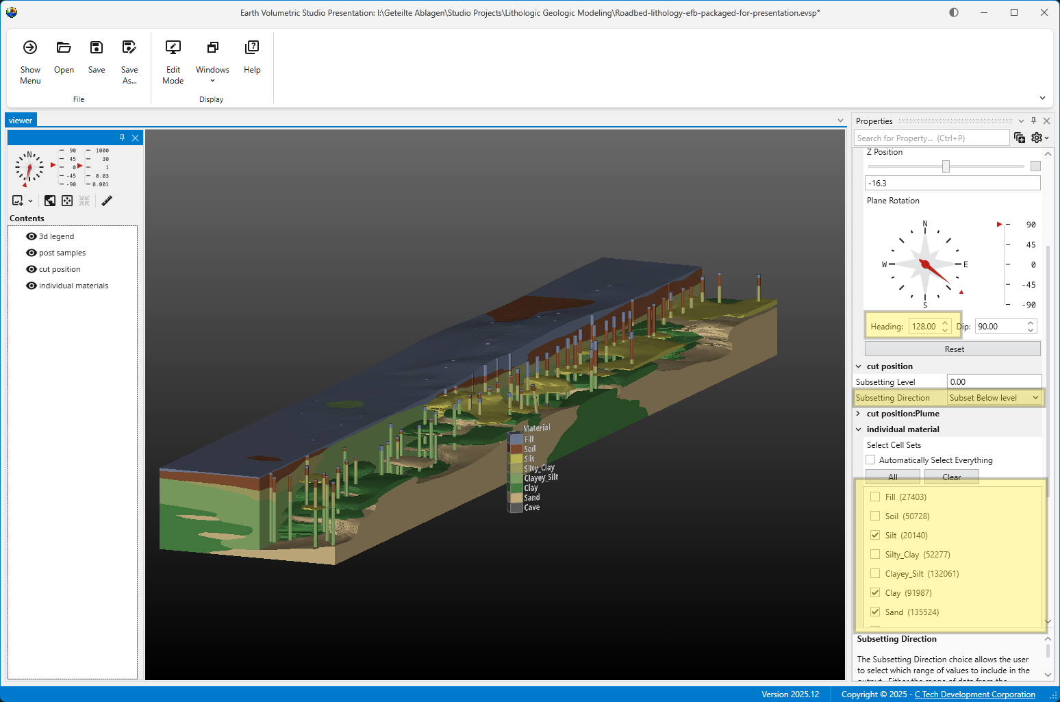 A dramatically different output after changing three parameters.