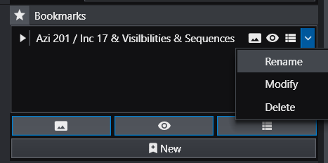 Rename bookmark option